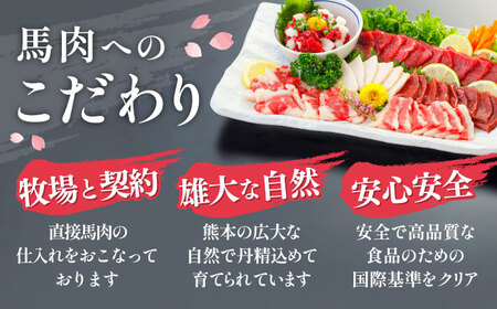 赤身 馬刺し 約200g  専用 醤油付き 150ml×1本 馬刺し [AYCP035]