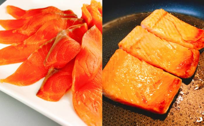 【ふるさと納税】 スモークサーモン 1.5kg＆とろサーモンハラミ燻製焼き 1kg さけ サケ 鮭 加工品 個包装 真空 しゃけ シャケ 魚 さかな サカナ くんせい 燻製 トロ ハラミ お取り寄せ グルメ 海鮮 北海道 根室市 ふるさと納税 C-09031