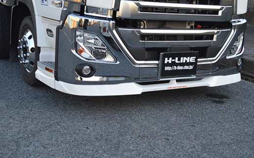 新型UDクオン 大型 フロントスポイラー （ タイプ3 ） 3P トラック 車 カー カー用品 エアロパーツ パーツ カスタムパーツ カスタム