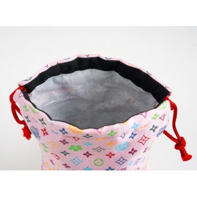 ふるさと納税 与謝野町 御朱印帳袋(御城印帳袋)　モノグラム柄(ピンクバージョン) |  | 01