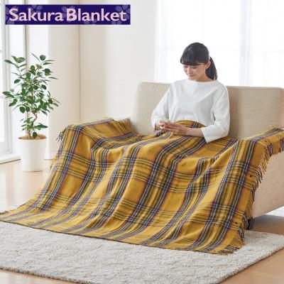 ふるさと納税 藤井寺市 全身を包み込む電気毛布　約170×130cm(カーキ) |  | 01