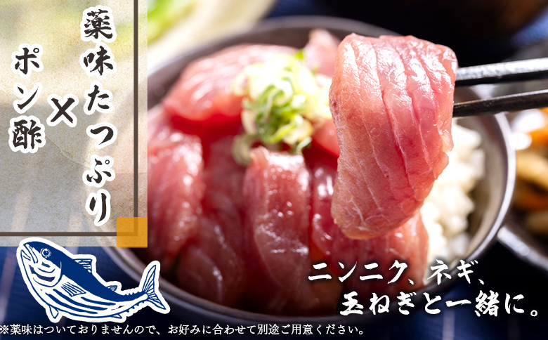 【6回定期便】本場高知の鰹の刺身 スライス(100g×5袋) Wnz-0040