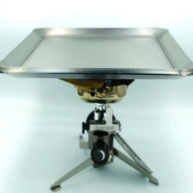 【AZUMOA -outdoor & camping-】 極厚ソロ鉄板（SS400ソロ型） 厚さ6ｍｍ / バーベキュー 肉 キャンプ アウトドア [Q1702xch]