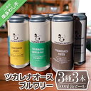 【ふるさと納税】ツカレナオースブルワリー3種3本セット