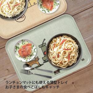 ネコダラトレイM角「ストーブ大集合」 ネコだらけ トレー 猫グッズ