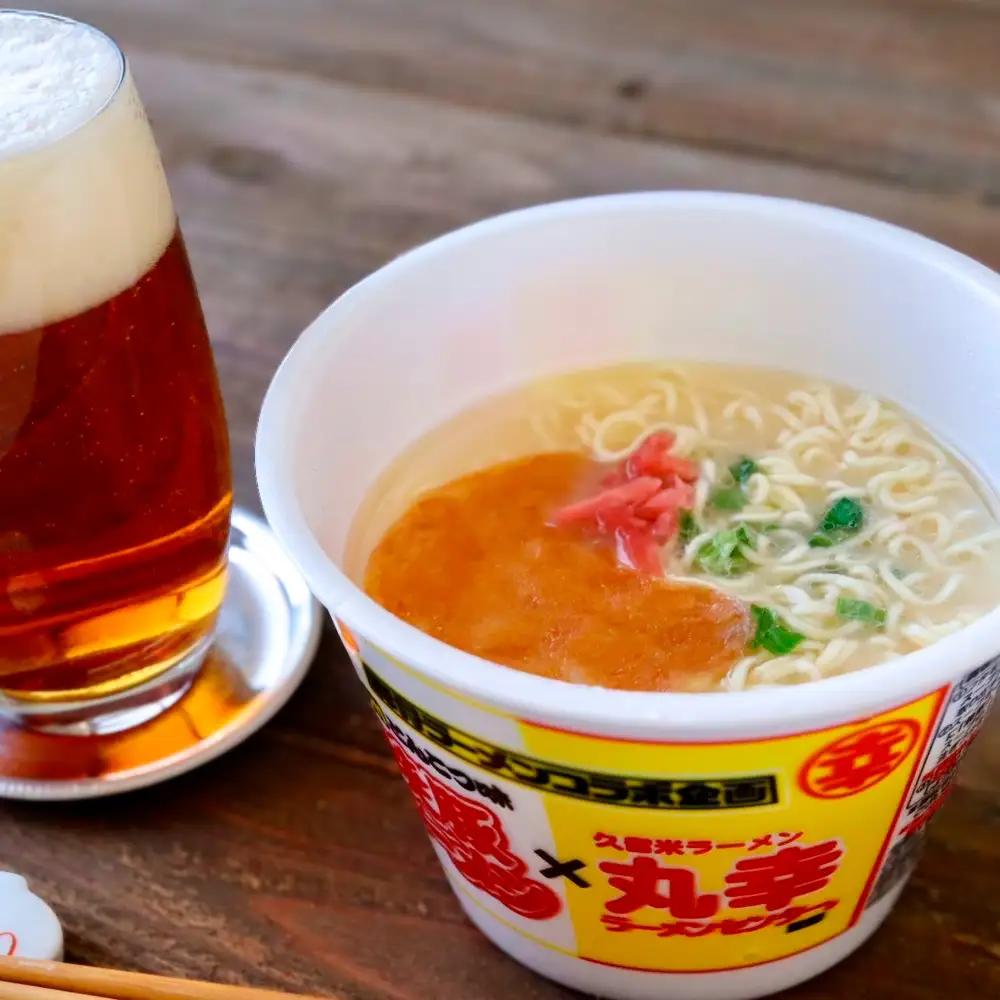 「焼豚ラーメン×丸幸ラーメン」1ケース(計12個) K001070