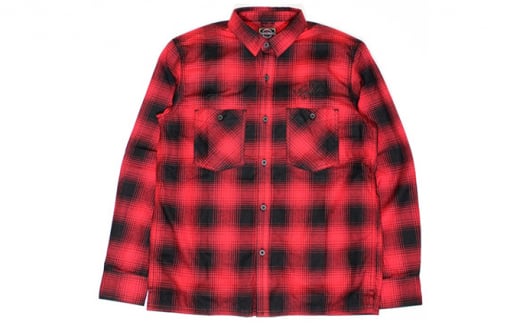 GONZO SURF　オンブレチェックネルシャツ　サイズ：L