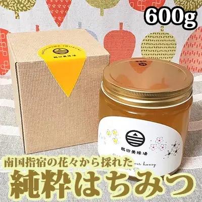 はちみつ 蜂蜜 南国指宿の花々から採れた 純粋 はちみつ 600g 鶴田養蜂場 IB047-001 はちみつ 蜂蜜