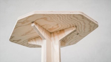 AQ-004 Morinoki Table（完成品/クリアオイル塗装）