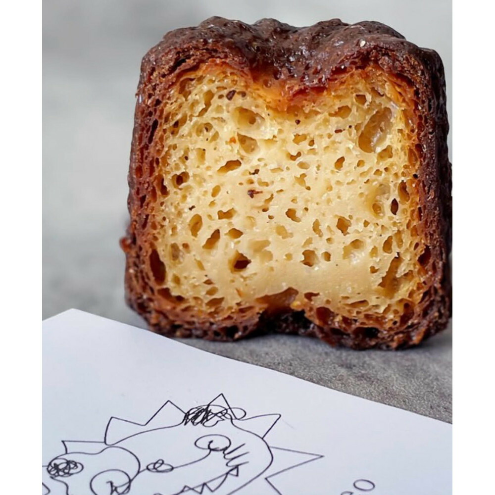 【セット】究極のバニラカヌレ＆ミルクティーカヌレのセット【福岡市内製造】