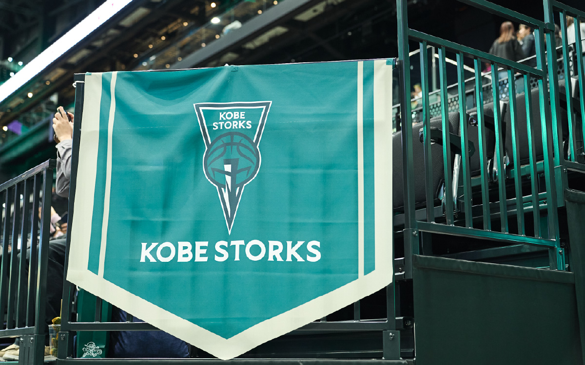 【神戸ストークス】 ストーキー刺繍ハンカチ