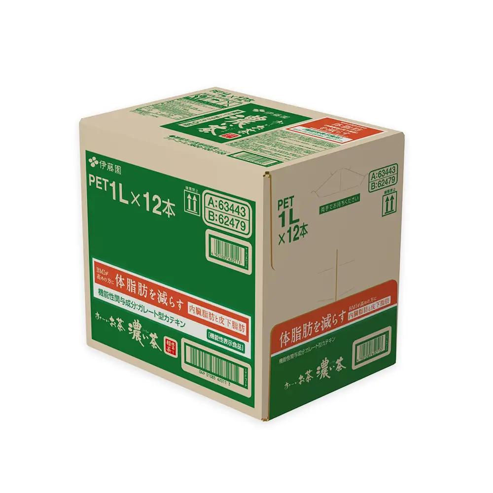 お～いお茶濃い茶 1L×12本(1ケース) K071037