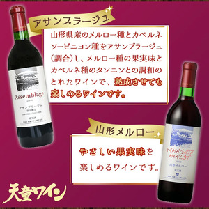 赤ワイン 飲み比べ セット ワイン お酒 山形 08-17-006