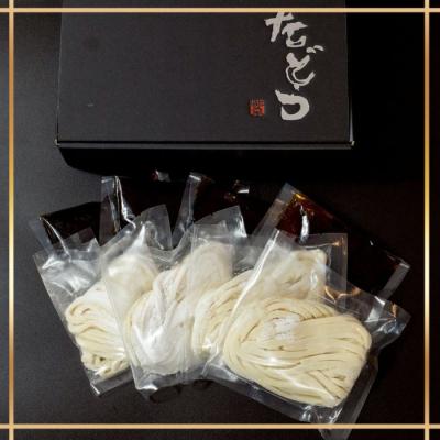 ふるさと納税 多度津町 たどつ製　本生釜揚げうどん　だし付き 8人前【B-74】 |  | 03