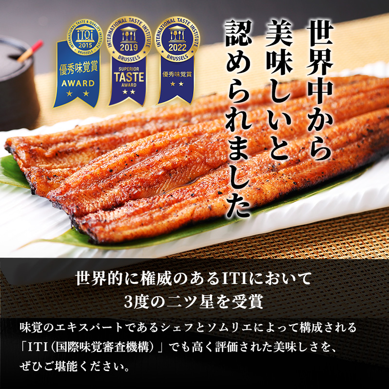 うなぎ 定期便 12回 国産 鰻 うなぎの井口 長蒲焼 4尾 セット