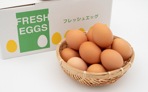 【ファームあるむ】昔ながらの庭先たまご40個（大きさいろいろ）