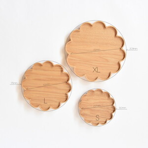 【YARN】トレー(L) (タモ) | トレー トレイ お盆 おぼん キッチン キッチン用品 雑貨 日用品 新生活 木 木製 ナチュラル おしゃれ 小物入れ コースター 送料無料 岐阜県 瑞穂市※離島