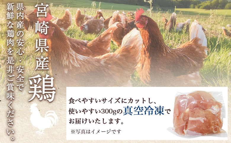 ＜宮崎県産鶏肉 むね切身 約3kg＞ 国産 鶏 肉 精肉 モモ もも肉 使いやすい パック 真空冷凍 切り身 選べる数量 お弁当 惣菜 からあげ 照り焼き 数量限定 BBQ バーベキュー 鶏ムネ 鶏む