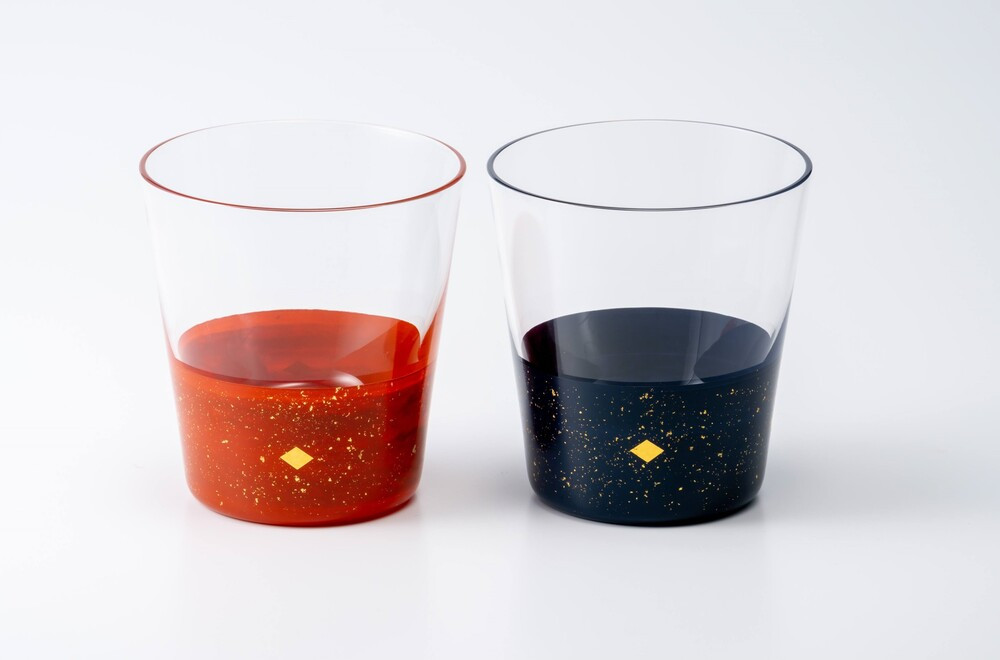 
            漆グラス秀衡 オールド ペア 丸三漆器 伝統工芸 工芸品 ふるさと納税 漆 一関市 岩手県
          
