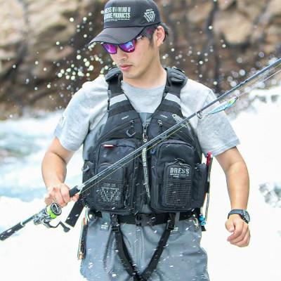 ふるさと納税 東大阪市 DRESS ライトゲームベスト AIRBORNE 釣り