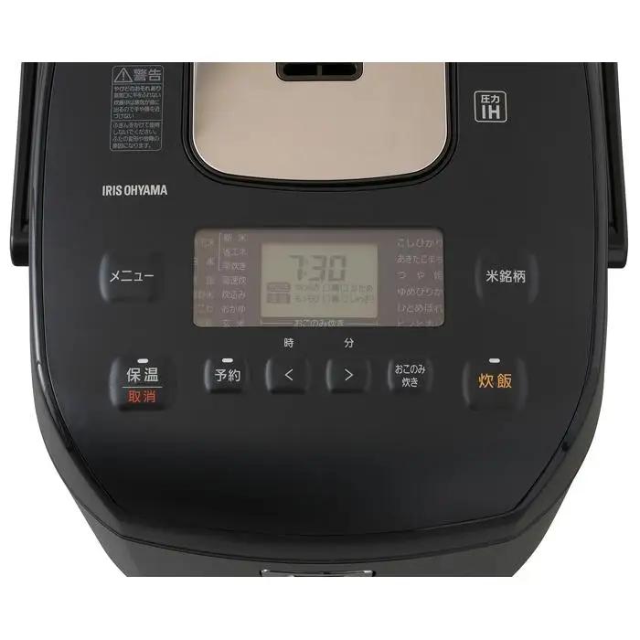 圧力IH 炊飯器 10合 アイリスオーヤマ RC-PD10-B ｜  炊飯器 
