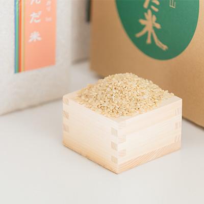ふるさと納税 小矢部市 鮮度の米　かんだ米『コシヒカリ』玄米　真空パック　1kg×5袋 |  | 02