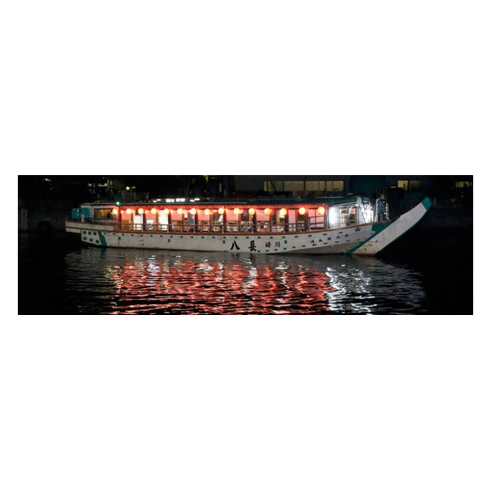 川崎工場夜景屋形船クルーズチャータープラン　1名～20名様利用　クーポン【kw0071-0015】