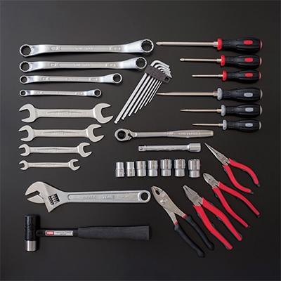 ふるさと納税 河内長野市 TONE ツールセット TSS452BK 工具 TONE工具 |  | 01