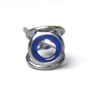 イシダイ竿用ガイドセット クリスタルブルー｜ハンドメイド 釣具 イシダイ 竿 ロッド リング ガイド [1745]