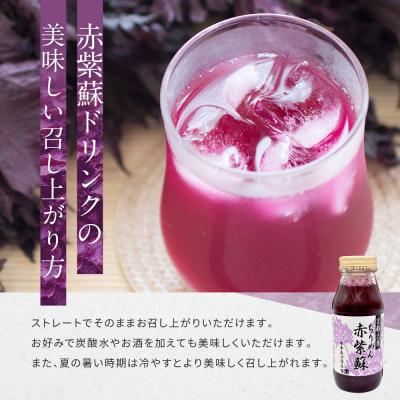 ふるさと納税 京都市 【土井志ば漬本舗】京都大原ちりめん赤紫蘇ジュース 180ml×20本入り|赤紫蘇ジュース 人気 |  | 02