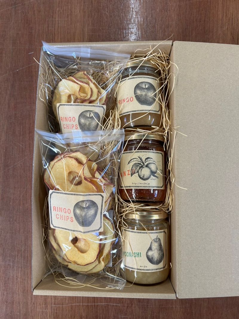 【ふるさと納税】【1月～発送】〔松本農未来project〕 ジャム3種、りんごチップ詰め合わせ セット（ジャム3個、チップ2袋）│信州 ジャム りんご チップス 詰め合わせ フルーツ 果物 長野県 松本市 松本市 ふるさと納税