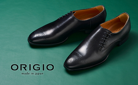 ORIGIO オリジオ 牛革ビジネスシューズ 紳士靴 ORG102（ブラック）【ファッション・靴・シューズ・革製品・革靴】 25.0cm