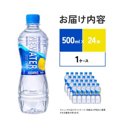 ふるさと納税 えびの市 アクエリアス ニューウォーター 500ml×24本(1ケース)  スポーツドリンク(えびの市) |  | 02