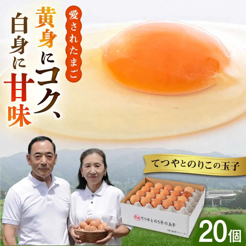 【お中元対象】卵 20個 てつやとのりこの玉子 卵 たまご [AWD015]