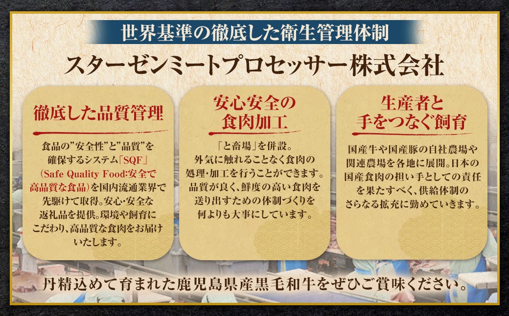 【3回定期便】【鹿児島県産】黒毛和牛 赤身ももスライス 1.2kg（400g×3パック）×3回