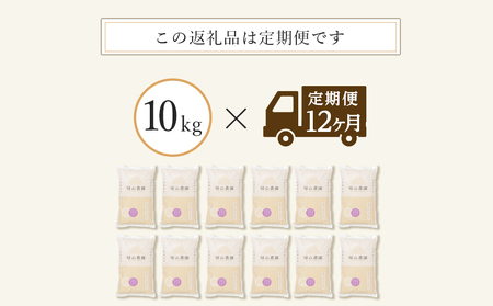 【令和7年産新米予約】【12カ月定期便】「ゆめぴりか 10kg」特別栽培米産地直送《帰山農園》米 こめ 北海道産お米 北海道米 美味しいお米 北海道産米 道産米 