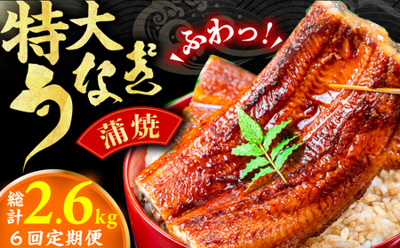 【6回定期便】中国産ニホンウナギ　特大蒲焼（220g×2尾） 広川町 / イールファクトリー株式会社[AFBS007]