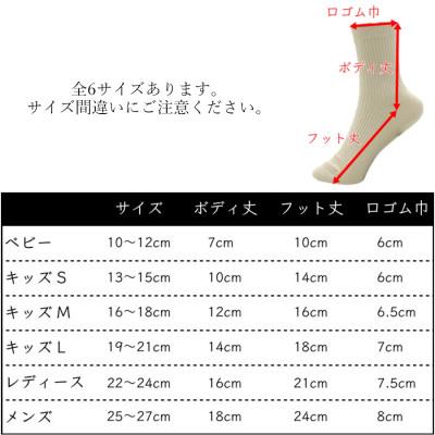 ふるさと納税 広陵町 ZERO SOCKS(ベビー　10〜12cm) |  | 03