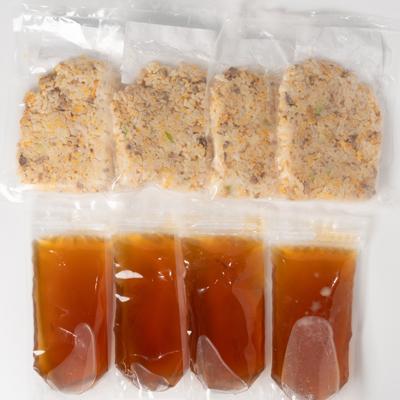 ふるさと納税 飯豊町 山形県飯豊町 昭和レトロな味 来々軒の冷凍半チャーハン180gを4袋 ラーメンスープ4袋 |  | 03