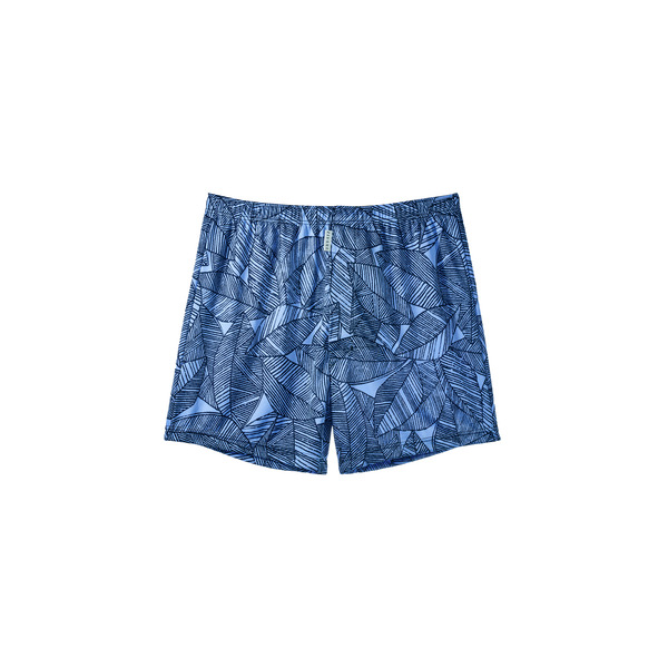 メンズ 下着 ショートトランクス ＸＬサイズ 2枚セット （03 Leaf blue）（04 Botanical green） 締め付け感の無い/専用BOX付き ZIVANE / アンダーウェア