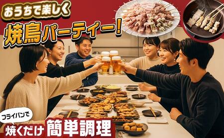 宮崎県産焼鳥串100本(10種×10本)セット_AF-M601_(都城市) 宮崎県産 串 10種100本 焼鳥 もも身 ねぎま 肩肉 せせり 豚バラ むね身 心臓 砂肝 ハラミ ささみ 若鶏 豚肉