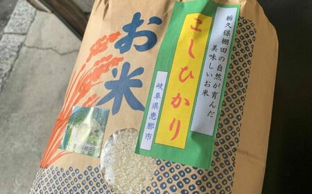 栃久保の棚田米（コシヒカリ）精米15kg&nbsp;/ ふるさと納税米 ブランド米 お米 白米 / 恵那市 / 恵那市栃久保棚田保存会[AUAR003]