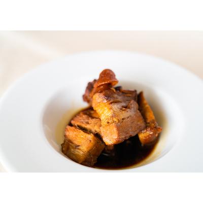 ふるさと納税 市川三郷町 【格別とろける角煮】鉄板焼レストランシェフがこだわった特製とろける角煮(たっぷり200g×6パック)