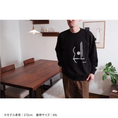 ふるさと納税 尼崎市 ギターストラップ専門店708worksのオリジナルスウェット【ブラック:Sサイズ】 |  | 03