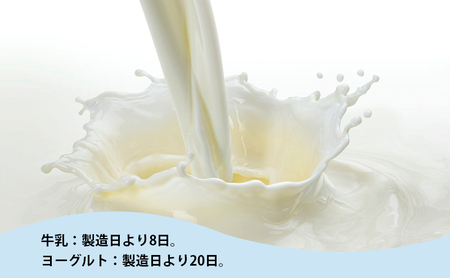 角田牧場牛乳とまるごと会津食べる生乳ヨーグルトの詰合せ ミニセット 原乳 サラリ 無調整乳 すっきり 飲みやすい 甘さ 1 
