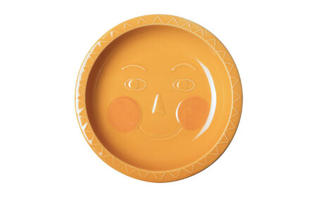 【瀬戸焼】ケランケラン 北風と太陽セット ブルー 【セラミック・ジャパン】 / 子ども用食器 食器 皿 コップ ギフト プレゼント / 瀬戸市[BBBC011]