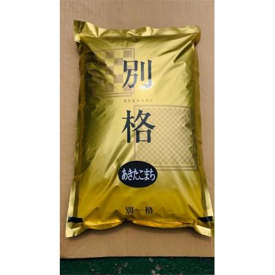 ふるさと納税 大潟村 令和7年産 あきたこまち 白米 10kg(5kg×2袋)