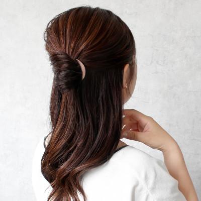 ふるさと納税 静岡市 【女性のアイデア×職人技】ステンレス製かんざし「Arc Liner / Pink Gold」 |  | 02