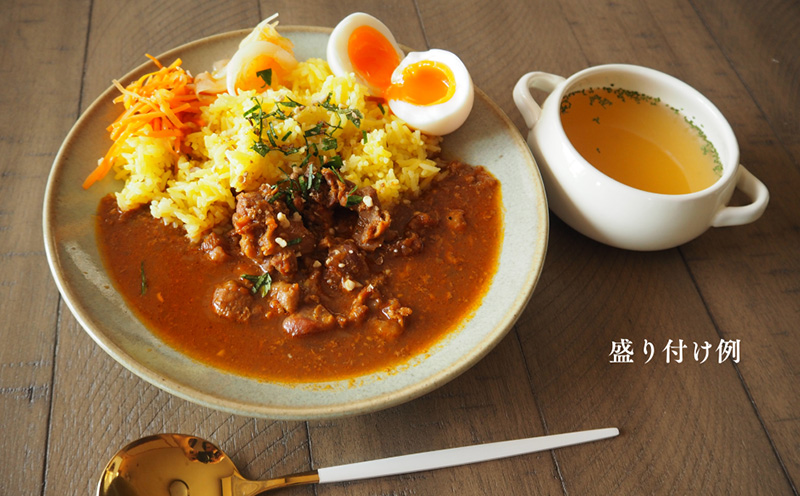 【定期便6ヶ月】腸活カレー　ボーンブロスのスパイスカレー＆ライスセット（各5袋） カレーライス 簡単調理 時短 おかず 冷凍食品 冷凍カレー 骨髄 健康 美容 栄養 うるち米 ライス付 お手軽 おすすめ ひと手間 国産 沖縄県 BBF 定期 6回