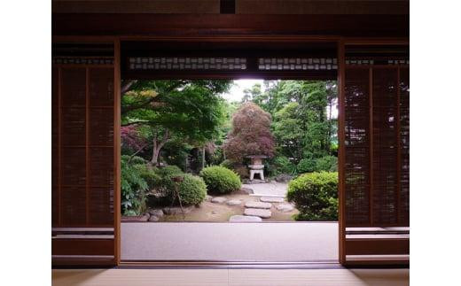 
            丹徳庭園一棟貸し　ペア宿泊券（平日1泊） ／ 露天風呂 日本庭園 枯山水 貸し切り 埼玉県
          